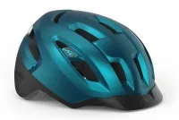 Шлем MET URBEX (MIPS) teal blue metallic matt