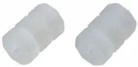 Спейсеры на тросики, защищающие раму, резиновые JAGWIRE BOT170-C торм/перекл. Clear (упаковка 600шт, 200 комплектов по 3шт)