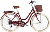 Велосипед 28" Dorozhnik CORAL (2021) рубиновый