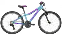 Велосипед Bergamont Revox 24 Girl coral blue/purple/violet 2018