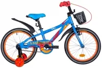Велосипед 18" Formula STORMER (2021) сине-оранжевый