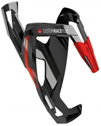 Флягодержатель ELITE Custom Race Plus, black/glossy red
