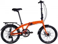 Велосипед 20" Dorozhnik ONYX DD CS (2025) оранжевый