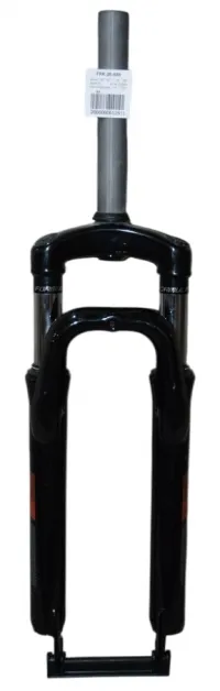 Вилка Formula 26" ST сталь, эксцентрик, 1-1/8 rod-200 б/резьб. disc, YS 7799 (повреждения ЛКП) black-red