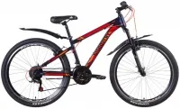 Велосипед 26" Discovery TREK AM (2021) сине-оранжевый