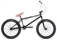 Велосипед BMX 20" Stolen STEREO (2021) 20.75" BLACK W/ FAST TIMES RED