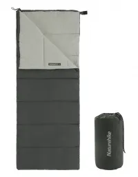 Спальный мешок Naturehike F150 NH22MSD05 (13°C) 190 см (левый), graphite