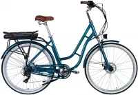 Велосипед 28" Dorozhnik eCORAL DD FR 36B 12.5А*г 500Вт (2025) темно-бирюзовый