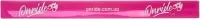 Светоотражающая полоска ONRIDE Тим 3х34см розовая