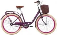 Велосипед 26" Dorozhnik LUX планет. (2021) фіолетовий (матовий)