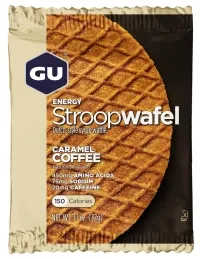 Вафля энергетическая GU Energy Stroopwafel Caramel Coffee, 32 г (20 мг кофеина)