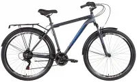 Велосипед 28" Formula MAGNUM AM Vbr (2022) темно-сірий (м) з багажником та крилами