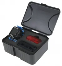 Часы-велокомпьютер Lezyne Micro Color GPS Watch blue + датчик пульса