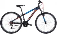 Велосипед 26" Discovery RIDER AM (2021) чорно-синій (матовий)