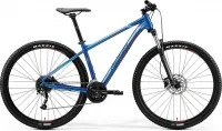 Велосипед 29" Merida BIG.NINE 100 (2020) glossy blue(red)