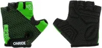 Перчатки детские ONRIDE Gem черный-зеленый
