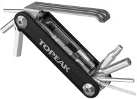 Мультитул Topeak Tubi 11, 11 functions mini tool, w/tubeless tire repair tools, w/o plugs, w/o bag, black