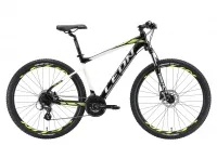 Велосипед 27,5" Leon XC 80 HDD черно-салатно-белый 2018