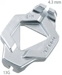 Ключ для спиць Topeak DuoSpoke Wrench 13G/4.3mm, for 13G/Shimano wheel set