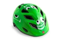 Шлем детский MET Elfo Genio Green Monsters | Glossy