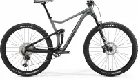 Велосипед 29" Merida ONE-TWENTY 700 (2021) matt grey/glossy black