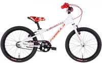 Велосипед 20" Formula SLIM (2022) білий з червоним