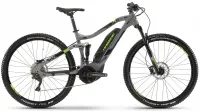 Велосипед 29" Haibike SDURO FullNine 4.0 500Wh 2019 серо-черный