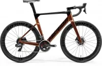 Велосипед 28" Merida REACTO FORCE EDITION (2021) black/bronze