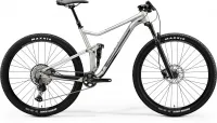 Велосипед 29" Merida ONE-TWENTY RC XT-Edition (2020) silk titan (dark silver)