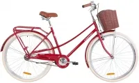 Велосипед 28" Dorozhnik COMFORT Female (2020) рубиновый