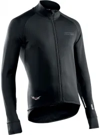 Куртка Northwave Extreme H20 Jacket утеплена із захистом від вітру та вологи чоловіча чорна