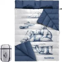 Спальный мешок Naturehike NH21MSD06 (10°C) 185 см, blue