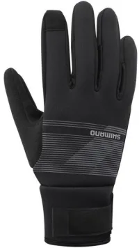 Перчатки Shimano WINDBREAK THERMAL, черно/серые