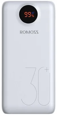 Универсальная мобильная батарея Romoss SW30 26800mAh, PD 30W, USB-C, 2xUSB QC 3.0