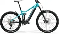 Велосипед 29-27.5"+ Merida eONE-SIXTY 700 (2021) glossy met teal/anthracite