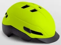 Шлем MET Grancorso safety yellow glossy reflective