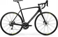 Велосипед 28" Merida Scultura Disc 4000 (2020) matt black / grey (neon yellow)