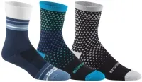 Носки Garneau Conti Long Cycling Socks (3-pack) разноцветные