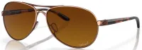 Окуляри Oakley FEEDBACK (BROWN Gradient Polarized) rose gold