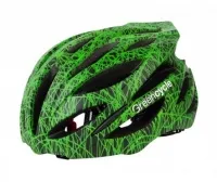 Шлем Green Cycle Alleycat черно-зеленый