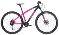 Велосипед 29" Bianchi DUEL (2020) 3x9s рожевий-чорний
