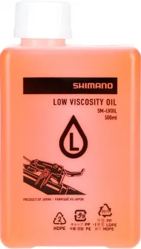 Минеральное масло низкой вязкости Shimano Mineral Oil для гидравлических тормозов 500мл