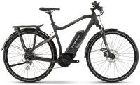 Электровелосипед 28" Haibike SDURO Trekking 1.0 men 400Wh (2020) черный-титан-серо-матовый