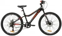 Велосипед 24" Formula ACID 1.0 DD черно-красный с серым (2020)
