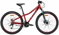 Велосипед 26" Leon SUPER JUNIOR ADVENT AM HDD (2022) красный с серым