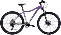 Велосипед 27,5" Leon XC Lady 75 HDD (2025) бузковий зі сріблястим
