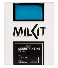 Камера 27,5-29 584/622x50/64 MILKIT TPU Tube MTB FV 60mm (76g)
