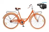 Велосипед Dorozhnik LUX 26" Planetary Hub 2016 оранжевый