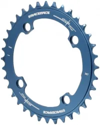Зірка Race Face Chainring Narrow Wide, 104, 34T, blue