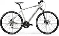 Велосипед 28" Merida Crossway 20-D (2020) silk titan (black / grey)